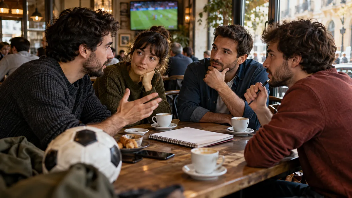 Charlas de aficionados que enriquecen el partido